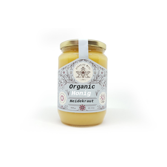 Organic Spring Erica Heather Honey