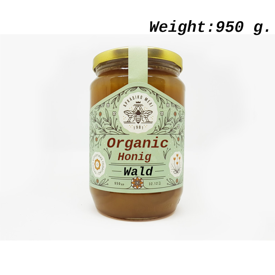 bio wilder waldhonig arcadian