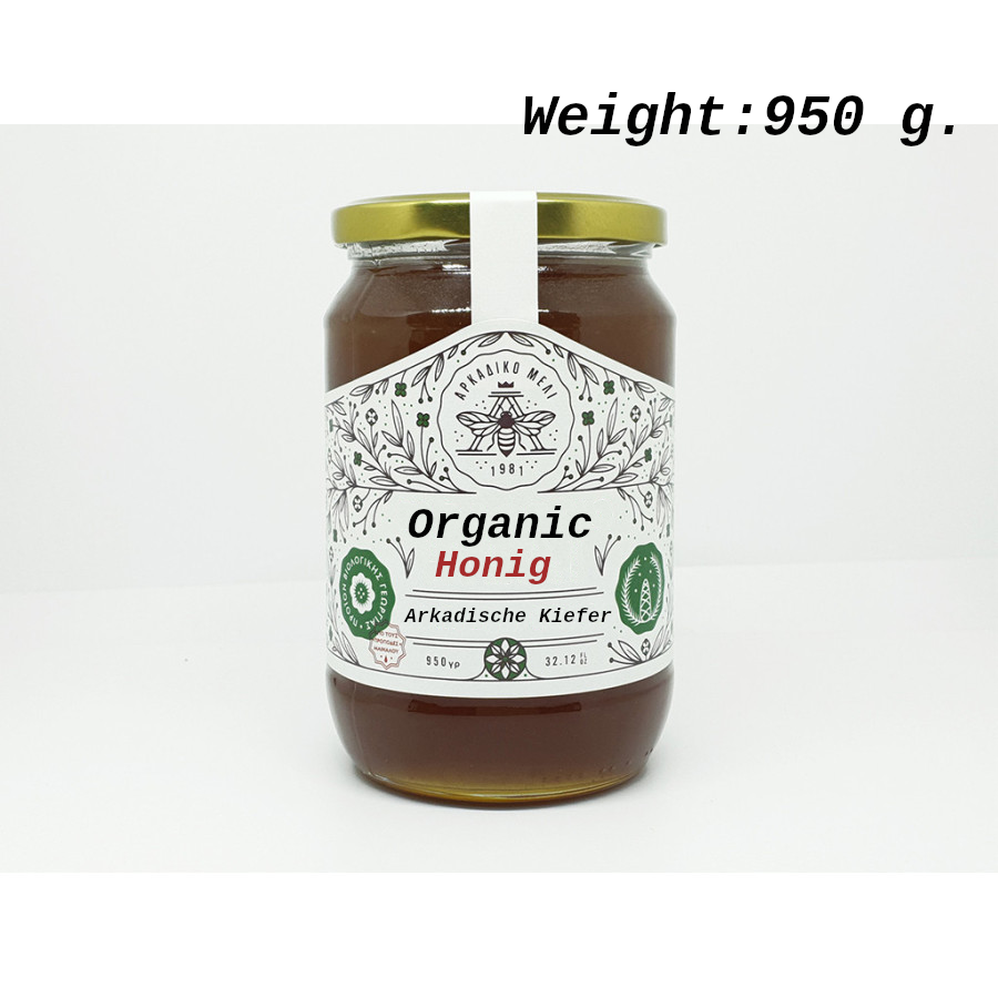 Bio Griechischer Kiefern roh honig | Roots & Crops