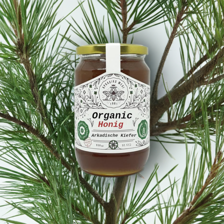 Griekse Pijnboom Honing - Biologisch, Rauw & Puur | Roots & Crops