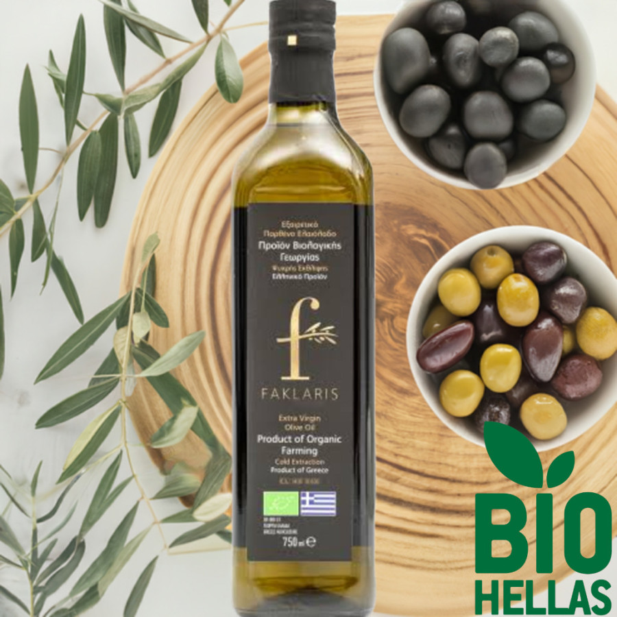 Bio Extra Virgin Olijfolie 750ml - Grieks, puur en vol smaak | Roots & Crops