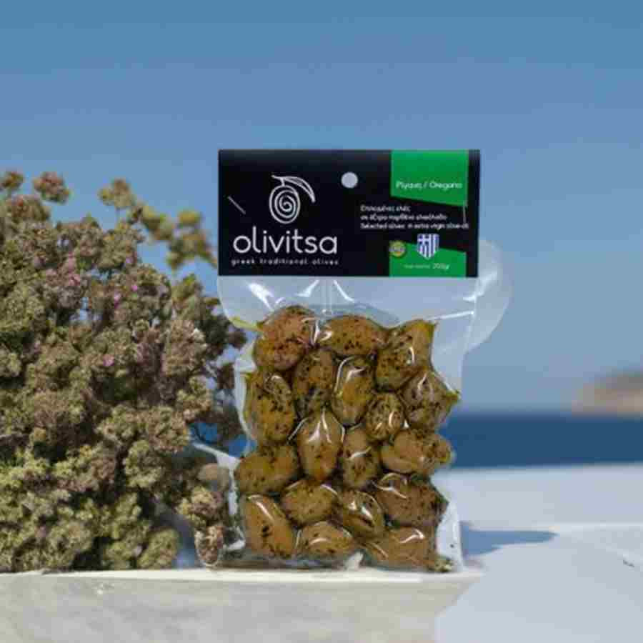 Olijven met Oregano 250g Olijven met Oregano 250g