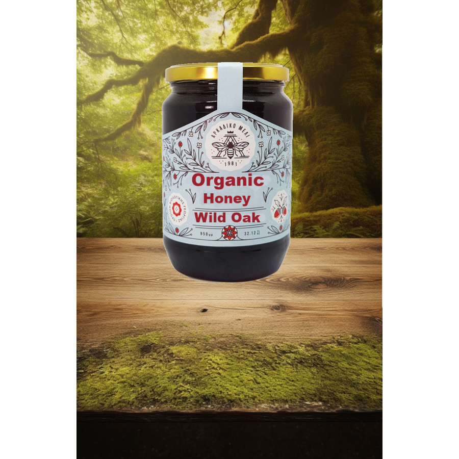 Organic Wild Oak Honey