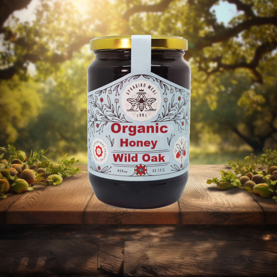 Miel de Chêne Sauvage Grec Bio | Roots & Crops