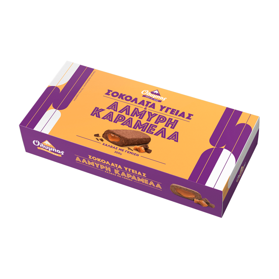 Tahin halva met pure chocolade & zoute karamel | Roots & Crops