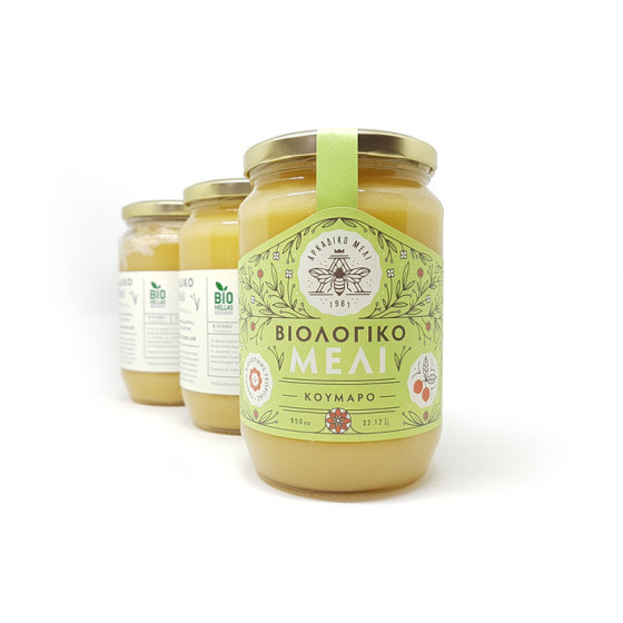 Bio-Erdbeer Griechischer Rohhonig - Natürlich griechisch & pur | Roots & Crops