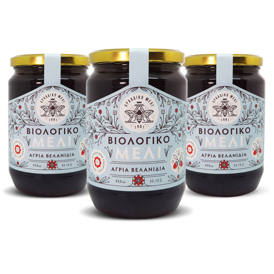 Organic Wild Oak Honey