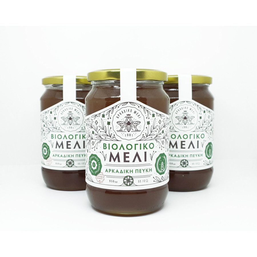 Bio Pine Greek Raw Honey