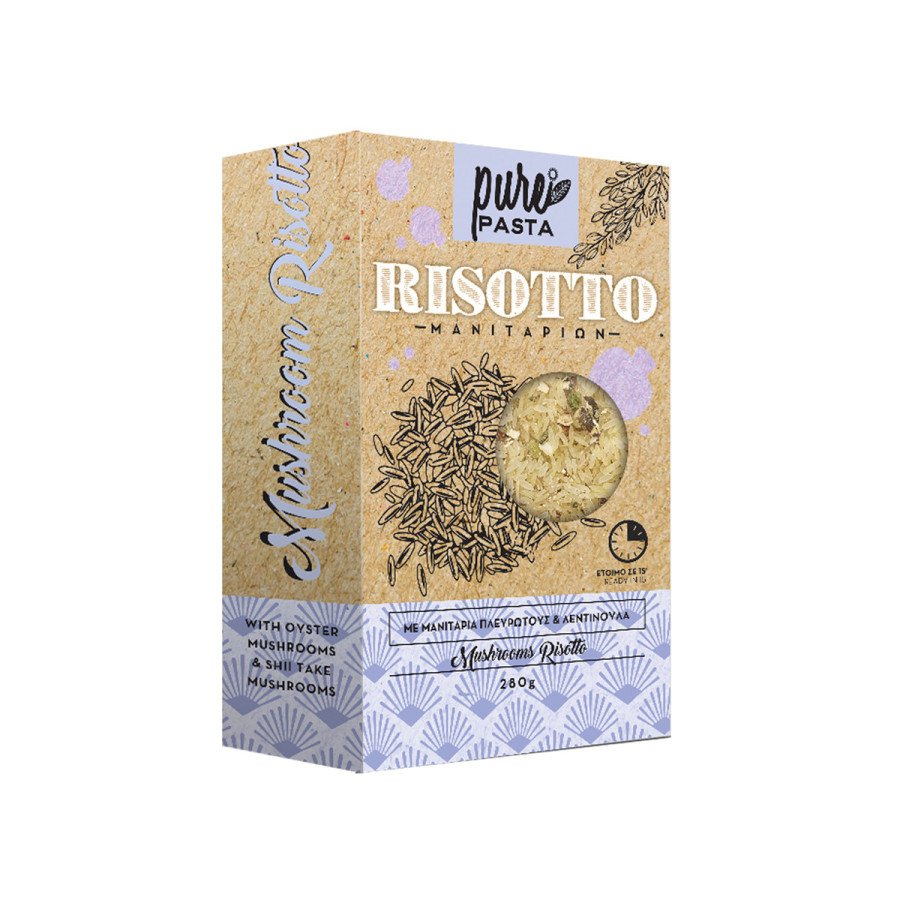 Kaufen Sie Risotto mit Austern- & Shiitake-Pilzen - Schnell & Gesund Kaufen Sie Risotto mit Austern- & Shiitake-Pilzen - Schnell & Gesund
